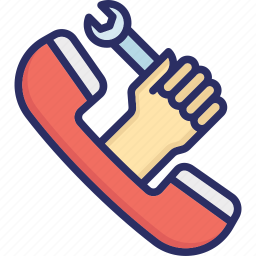Call management, helpline, spanner, support line, technical support icon - Download on Iconfinder