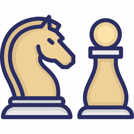 Chess, chess knight, chess paws, mastery, strategy icon - Download on Iconfinder
