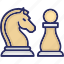 chess, chess knight, chess paws, mastery, strategy 