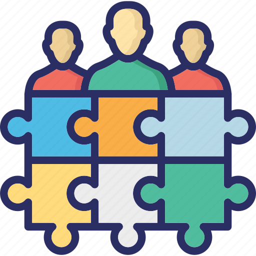 Jigsaw, organization, project teams, team, together icon - Download on Iconfinder