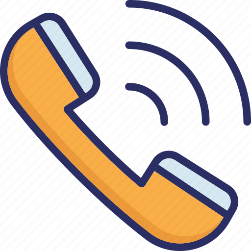 Call, calling, communication, phone ringing, receiver icon - Download on Iconfinder