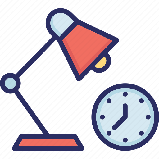 Duty, extra working, lamp, overtime, working time icon - Download on Iconfinder