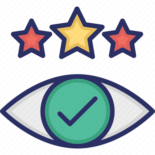 Favorite, management, point of view, quality management, vision icon - Download on Iconfinder