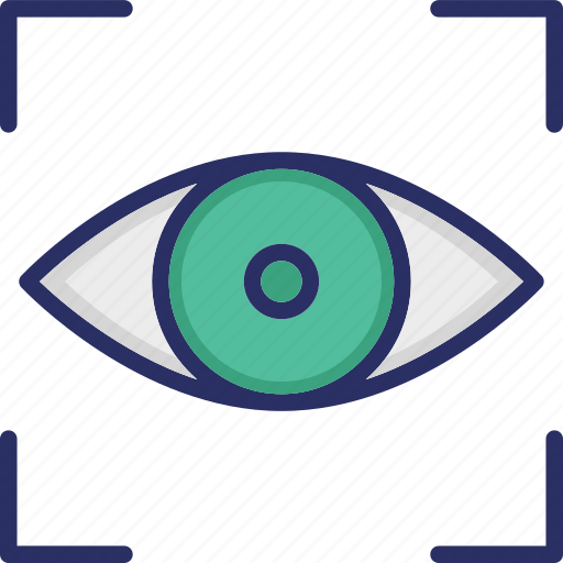 Attention, centre, focal point, focus, optical recognition icon - Download on Iconfinder