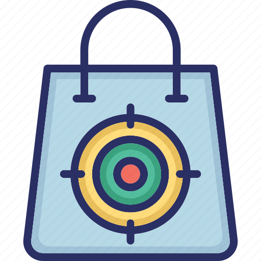 Market orientation, marketing, seo, shopping bag, target icon - Download on Iconfinder