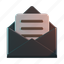 envelope, mail, message, letter 