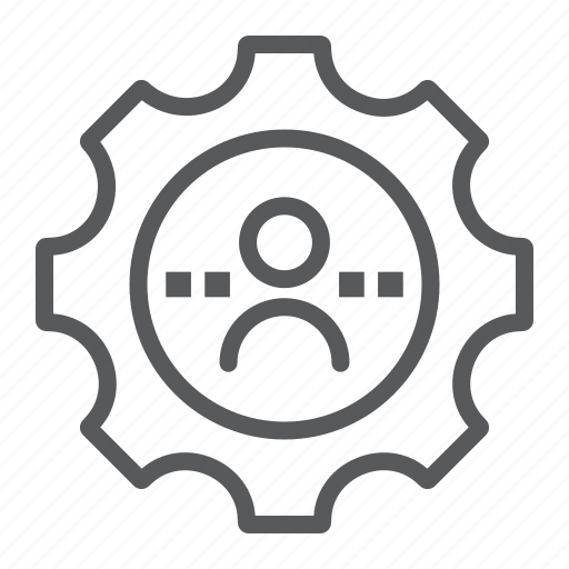 Business, cogwheel, human, job, leadership, person, skill icon - Download on Iconfinder