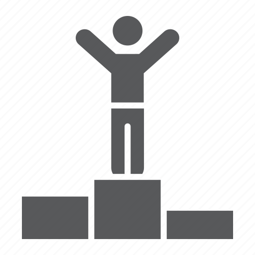Business, leader, man, success, victory, win, winner icon - Download on Iconfinder