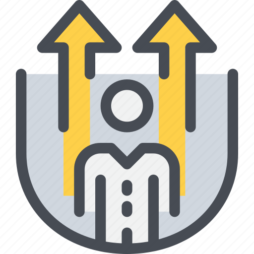 Business, career, growth, man, person icon - Download on Iconfinder