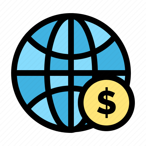 A13, business, dollar, globe, money, world icon - Download on Iconfinder