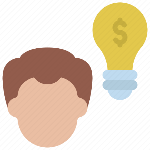 Profit, ideas, lightbulb, money, cash icon - Download on Iconfinder