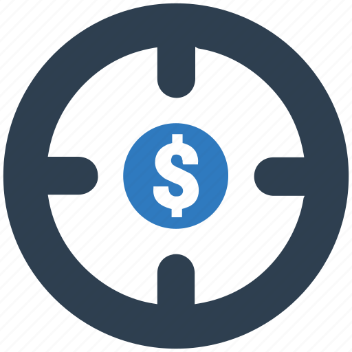 Business goal, target money icon - Download on Iconfinder
