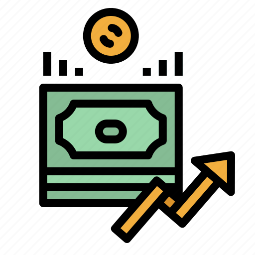 Bank, bill, cash, coin, money, profit, revenue icon - Download on Iconfinder