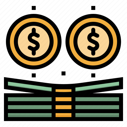 Bank, bill, business, coins, commerce, currency, money icon - Download on Iconfinder