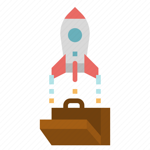 Business, launch, rocket, ship, space, startup icon - Download on Iconfinder
