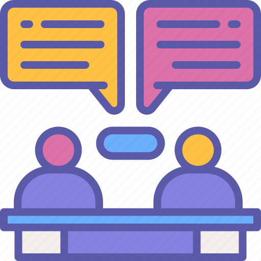 Consultation, conversation, business, talk, discussion icon - Download on Iconfinder