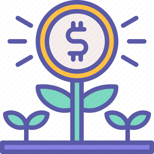 Investment, coin, growth, finance, currency icon - Download on Iconfinder