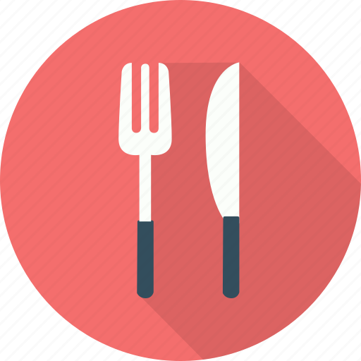 Dining, fork, eating, knife, meal, restaurant icon - Download on Iconfinder