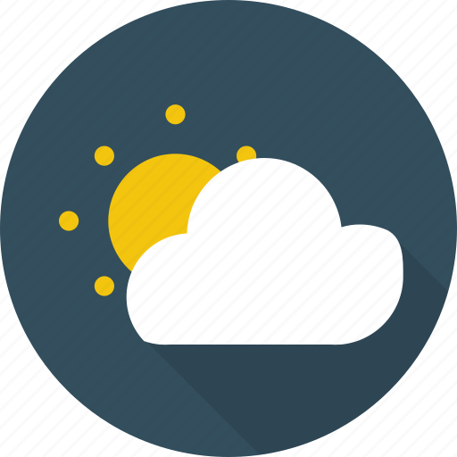 Weather, climate, cloudy, forecast, sun, sunny icon - Download on Iconfinder