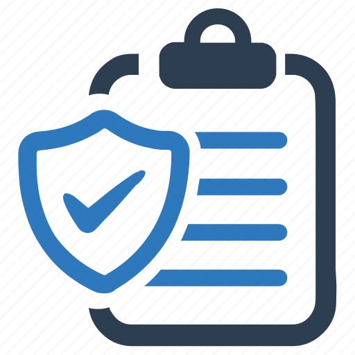 Insurance policy, report protection, security icon - Download on Iconfinder