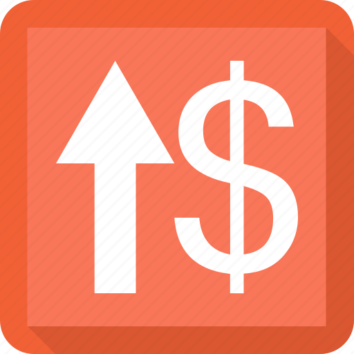 Arrow, dollar, up, upload icon - Download on Iconfinder
