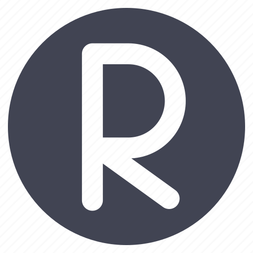 R, business, document, legal, mark icon - Download on Iconfinder