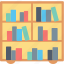 bookshelf, books, case, furniture, interior, office, reading 
