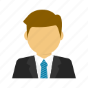 avatar, business, businessman, suit