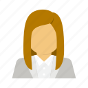 avatar, business, secretary, businesswoman