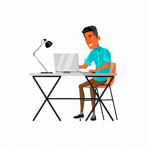 Man, playful, young, playing, computer, people, game icon - Download on Iconfinder