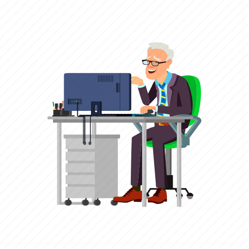 Man, mature, reading, smiling, people, from, person icon - Download on Iconfinder
