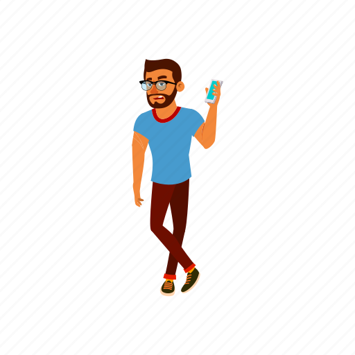 Man, young, ignoring, conversation, ceo, phone, people icon - Download on Iconfinder