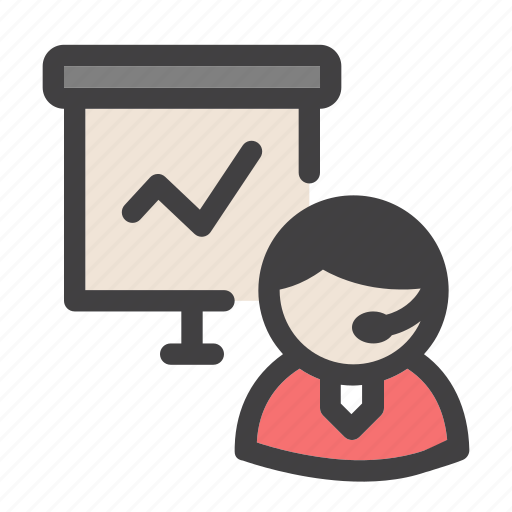 Graph, worker, business, meeting, strategic, marketing, management icon - Download on Iconfinder