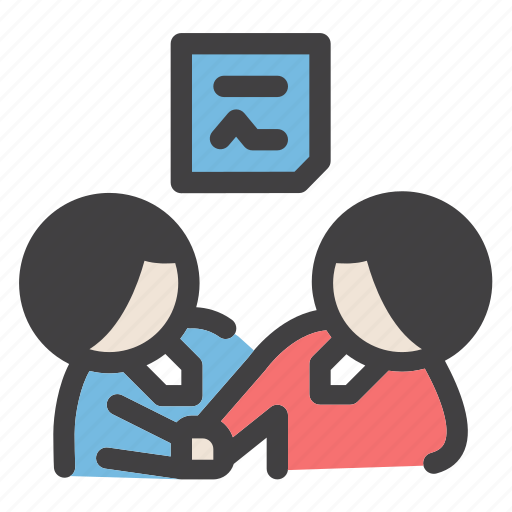 Team, deal, chart, meeting, interaction, partner, diagram icon - Download on Iconfinder