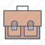 bag, briefcase, business, document, files 