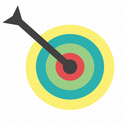 Archery, arrow, bullseye, center, goal, shoot, target icon - Download on Iconfinder