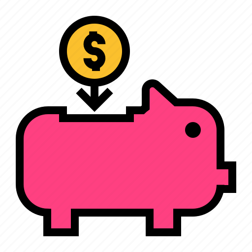 Bussiness, invest, investment, money, pig, saving icon - Download on Iconfinder