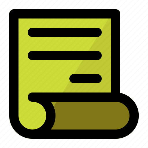 Bussines, contract, document, finance icon - Download on Iconfinder