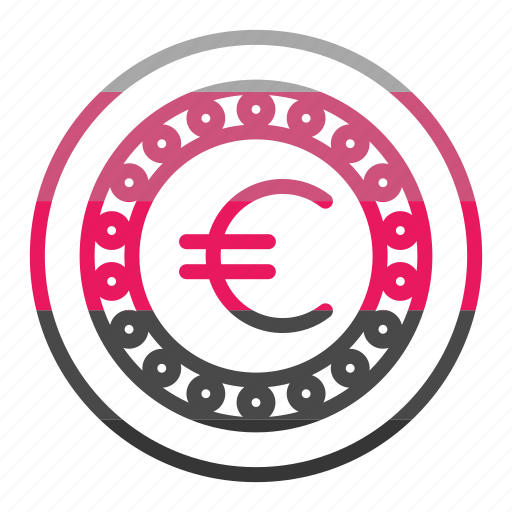 Coin, euro, currency, money icon - Download on Iconfinder