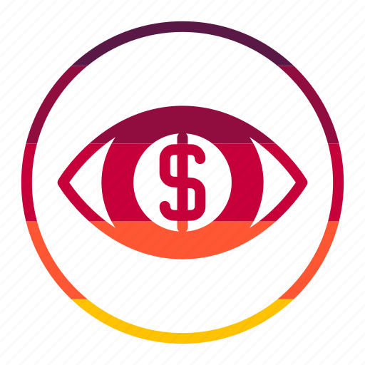 Eye, money, cash, coin, currency, finance icon - Download on Iconfinder