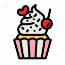 cupcake, sweet, cake, dessert, muffin