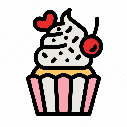 Cupcake, sweet, cake, dessert, muffin icon - Download on Iconfinder
