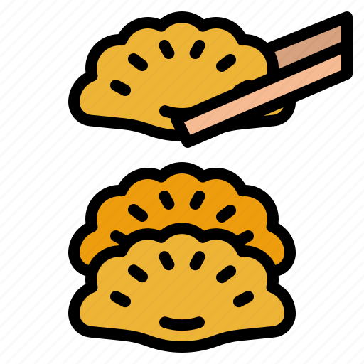 Gyoza, food, dumpling, pasty, asian icon - Download on Iconfinder