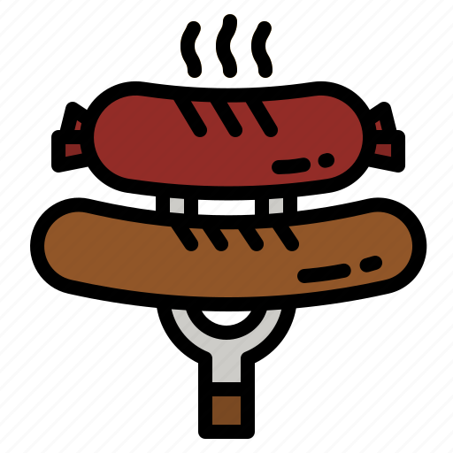 Sausage, fast, food, junk, hotdog icon - Download on Iconfinder