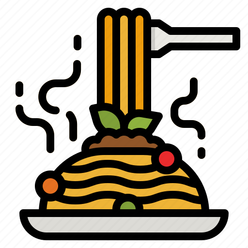 Spaghetti, food, italian, pasta, dish icon - Download on Iconfinder