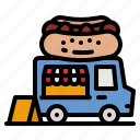 truck, foodtruck, fast, food, van