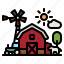 barn, farm, house, farming, gardening 