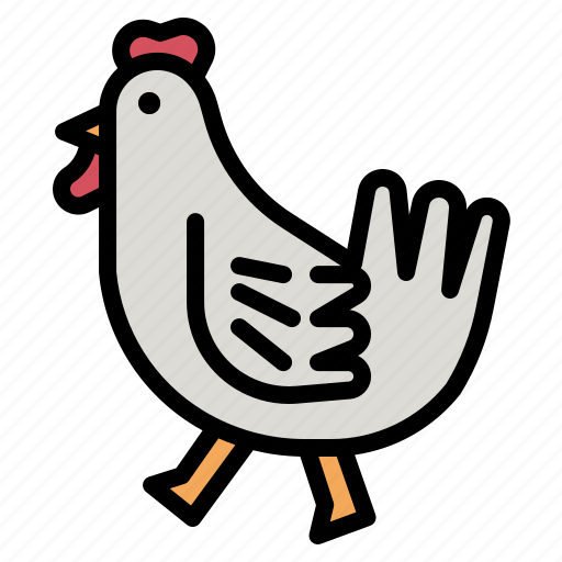 Chicken, chick, meat, animal, farm icon - Download on Iconfinder