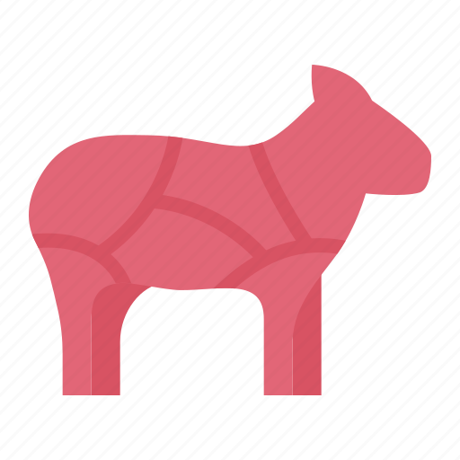 Lamb, kitchen, meat, butcher, restaurant, lamb cut icon - Download on Iconfinder