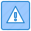 warning, arrow, direction, button, sign 